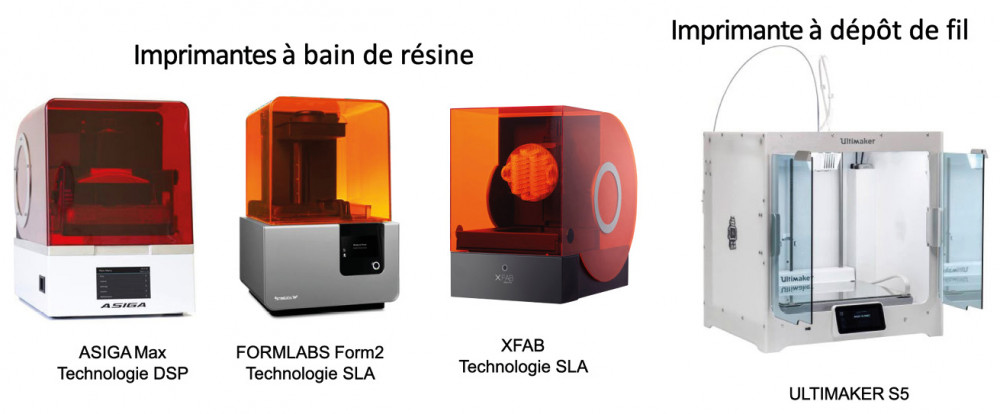 Imprimantes 3D application au cabinet dentaire