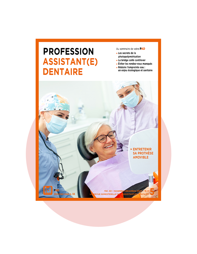 Profession Assistant(e) Dentaire Papier + digital en prélèvement annuel ML1